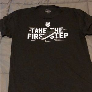Gary vee k Swiss take the first step t shirt